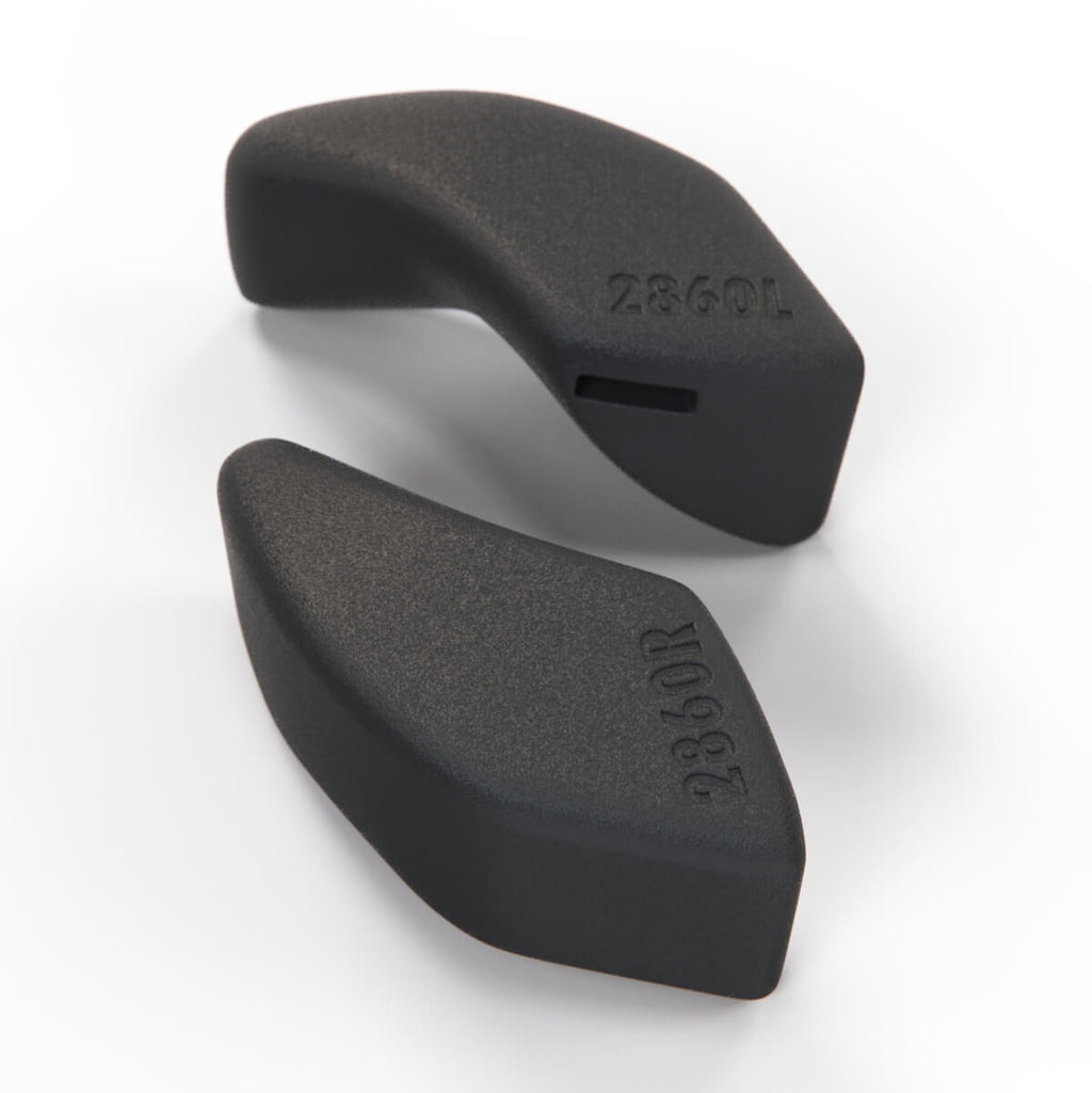 Alfa Romeo Spider S3 Seat Hinge Pull Handle Set of 2 Black — view 4