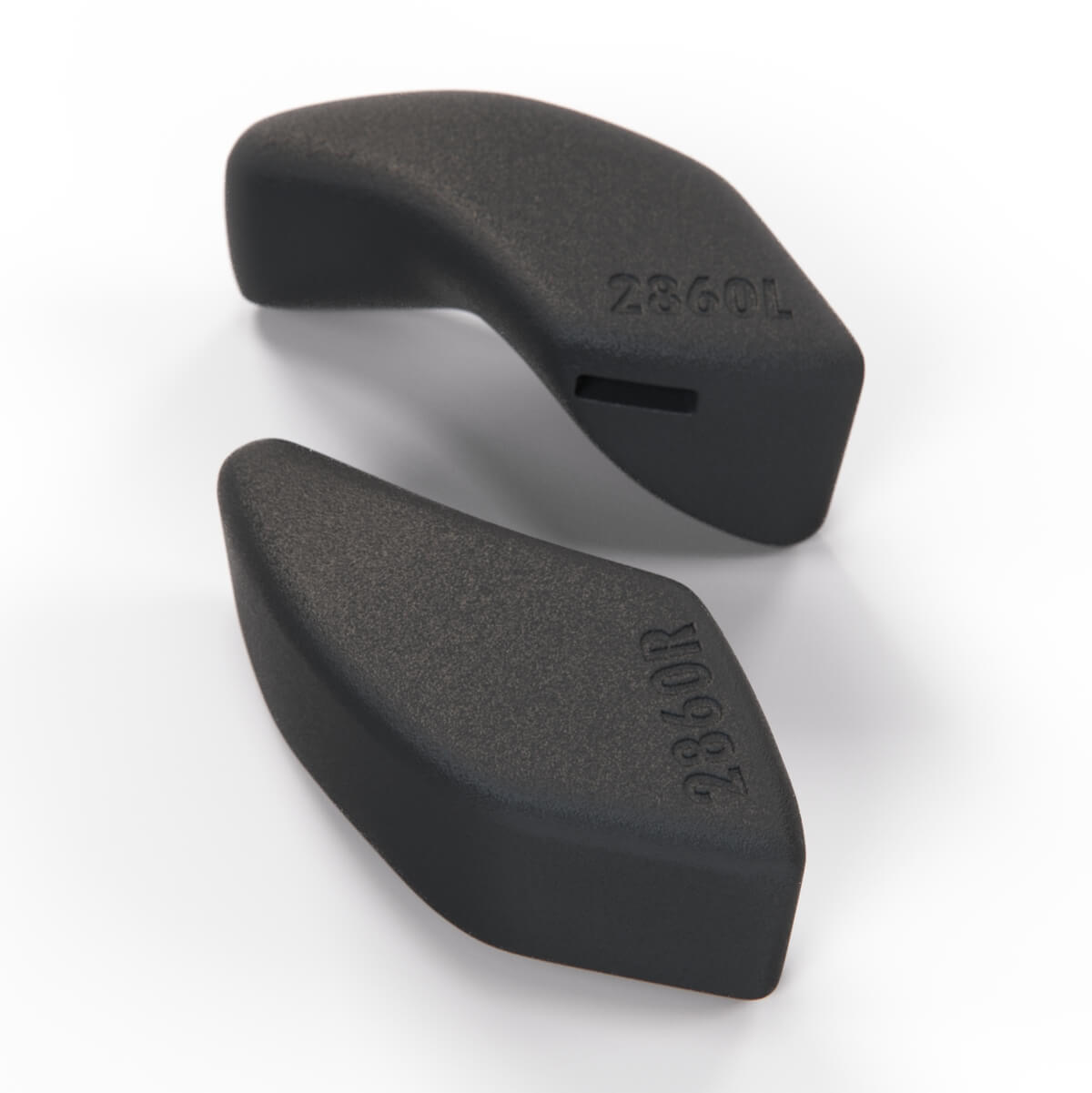 Alfa Romeo Spider S3 Seat Hinge Pull Handle Set of 2 Black — view 4