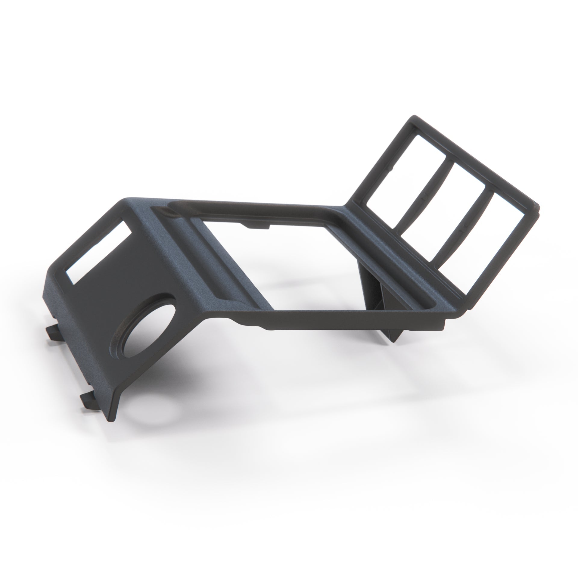 Alfa Romeo Spider S4 Lower Central Console Panel | Black | 60566321 (1990–1993) — view 2