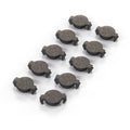 Audi 100 A4 A6 Bolt Trim Cover Set of 10 Black or Titanium Grey (4A0864437A) — view 6