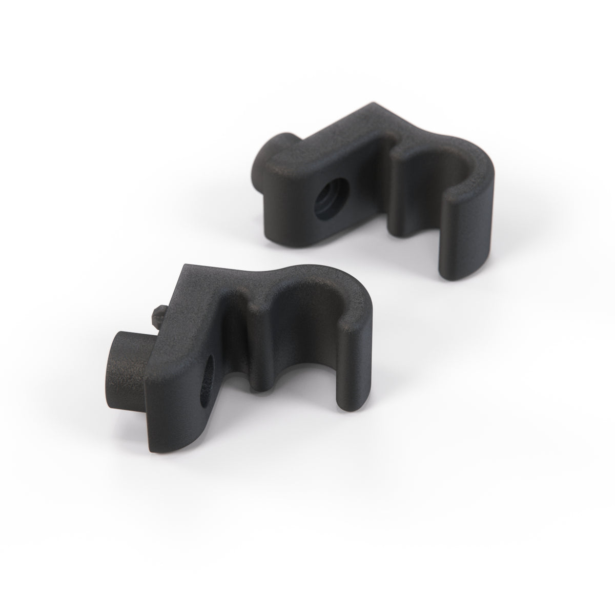 Audi 100 A6 Avant Roller Sunblind Hooks Set of 2 Black (4A9861327)