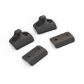 Audi 100 / A6 C4 / A8 D2 Side Window Sun Blind Hook Set of 2 Black (4A0861337A / 4A0861359)