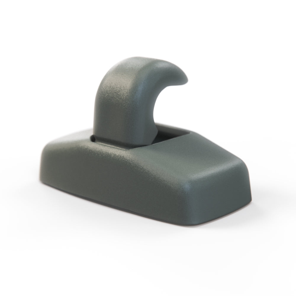 Audi 100 A6 C4 Sun Visor Hook Black or Gray (443857561 & 443857563) — view 2