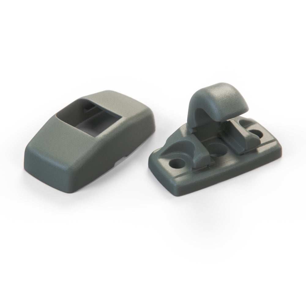 Audi 100 A6 C4 Sun Visor Hook Black or Gray (443857561 & 443857563) — view 3