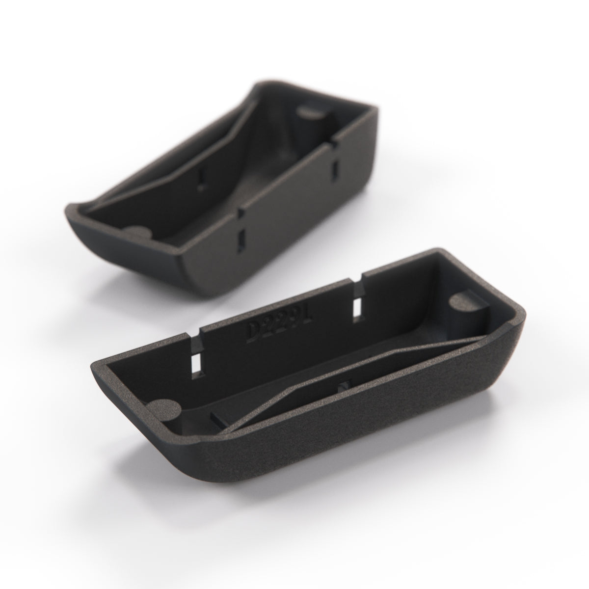 Audi 100 A6 C4 Windshield Washer Caps Set of 2 Black — view 3