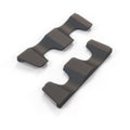 Audi 100 A6 Cup Holder Side Frame Set of 2 Left and Right Black (4A0862533A & 4A0862534A)