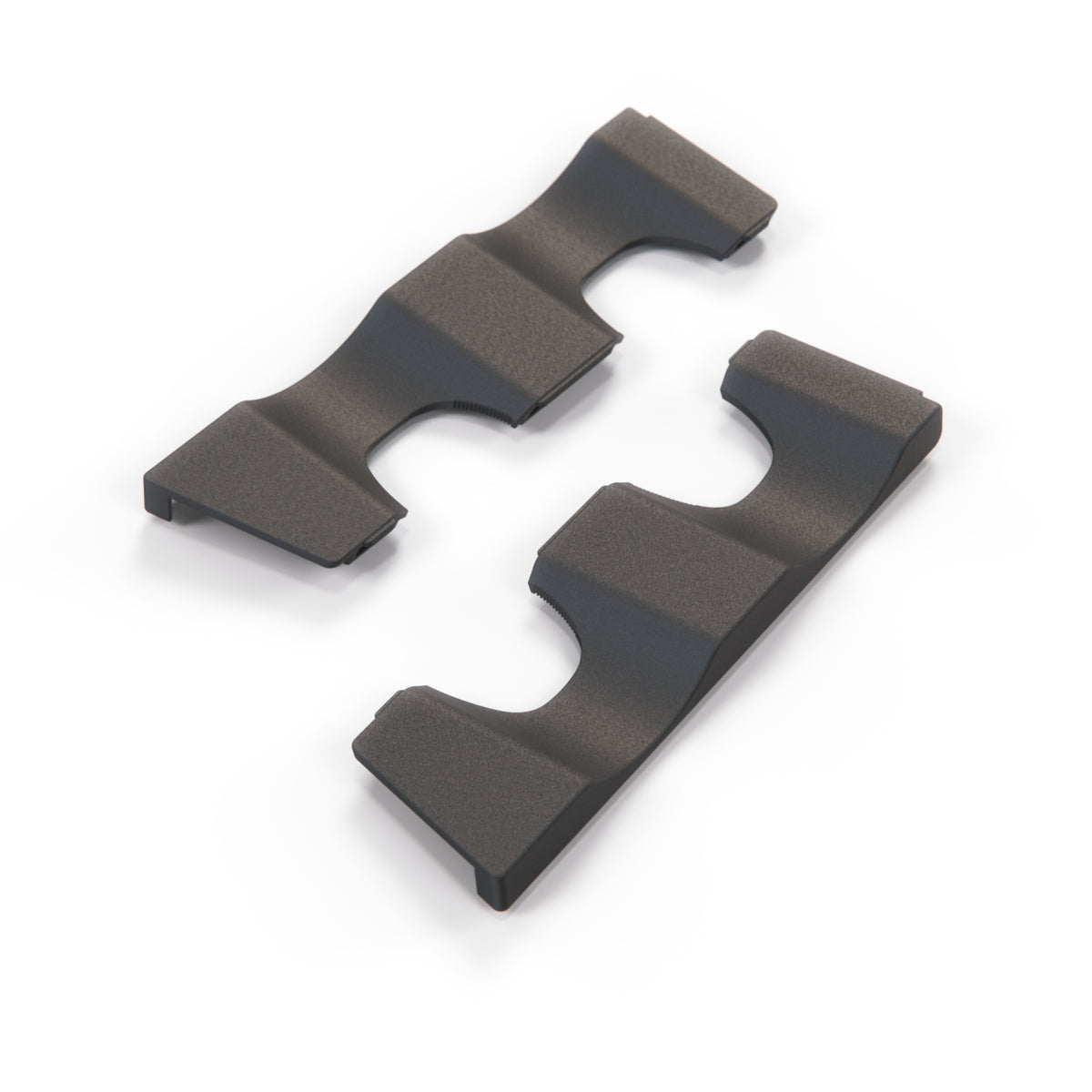 Audi 100 A6 Cup Holder Side Frame Set of 2 Left and Right Black (4A0862533A & 4A0862534A)