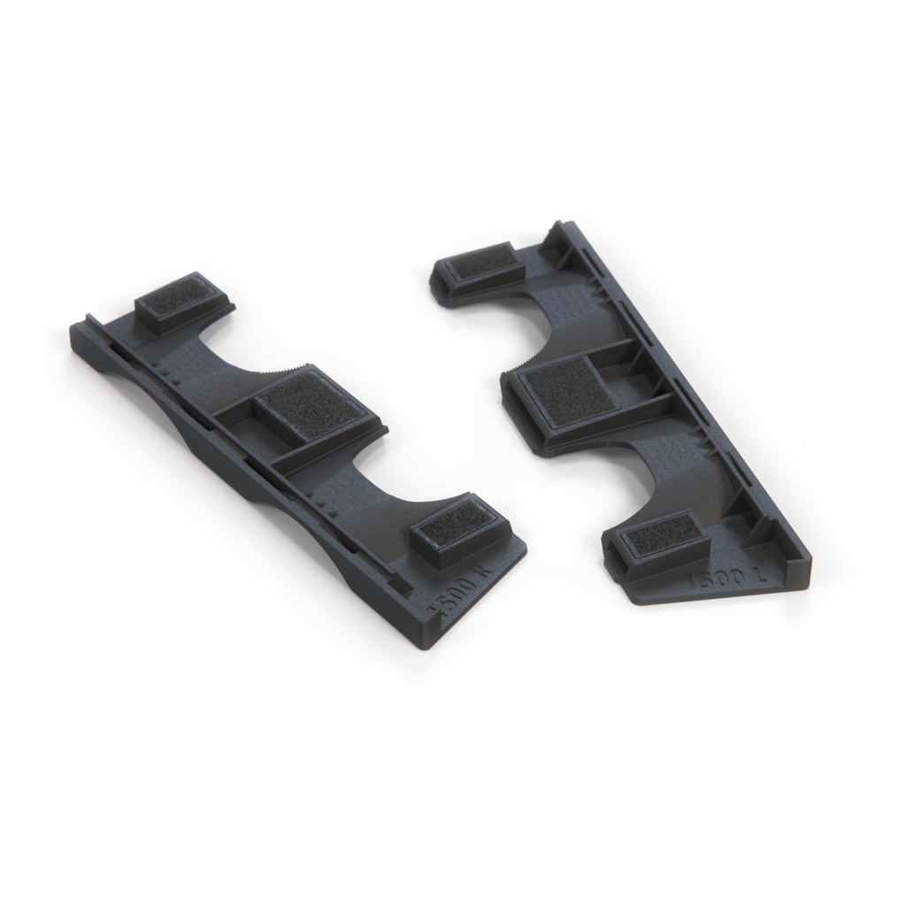 Audi 100 A6 Cup Holder Side Frame Set of 2 Left and Right Black (4A0862533A & 4A0862534A) — view 3