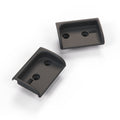 Audi 100 A6 Support Luggage Compartment Cover Set of 2 Black (4A9867433 & 4A9867434)