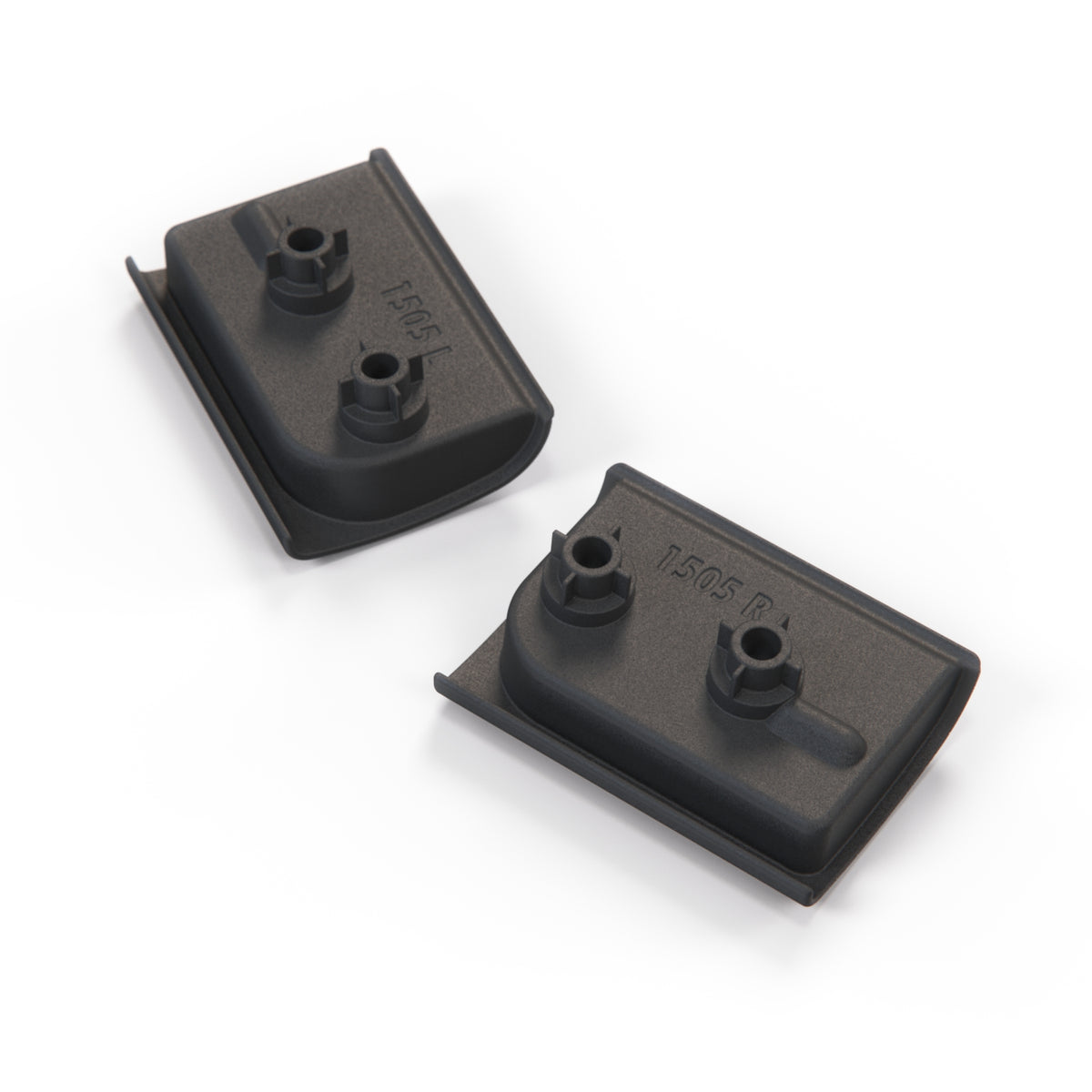 Audi 100 A6 Support Luggage Compartment Cover Set of 2 Black (4A9867433 & 4A9867434) — view 3