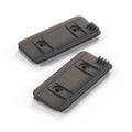 Audi 100 A6 Vertical Roller Shutter Mounts Set of 2 Black (4A9861703)
