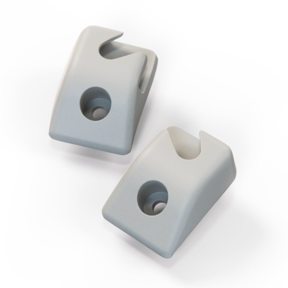 Audi 100 A6 Vertical Roller Shutter Net Brackets Set of 2 Left and Right All Colours (4A9861705C & 4A9861706C) — view 8