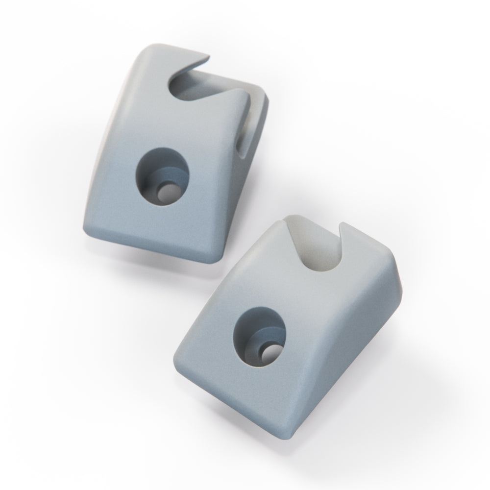 Audi 100 A6 Vertical Roller Shutter Net Brackets Set of 2 Left and Right All Colours (4A9861705C & 4A9861706C) — view 9