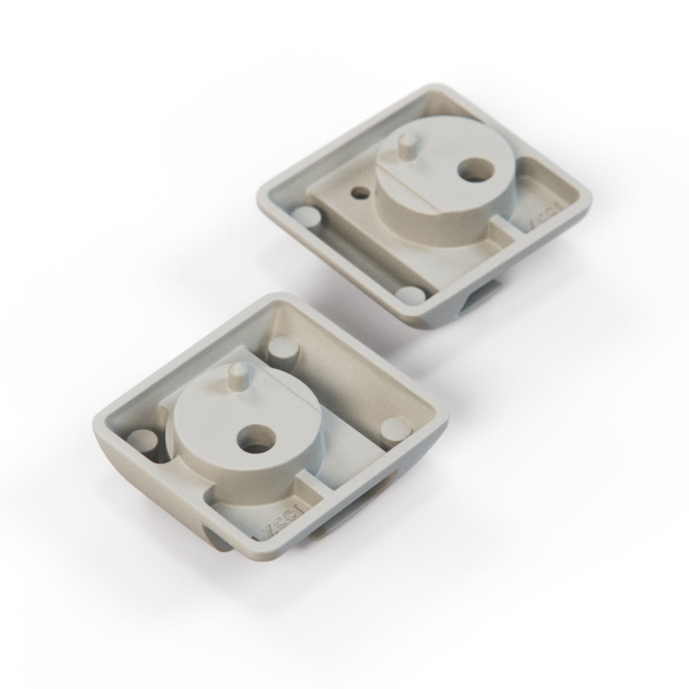 Audi 100 A6 Vertical Roller Shutter Net Rear Brackets Set of 2 Left and Right All Colours (4A9861705F & 4A9861706F) — view 3
