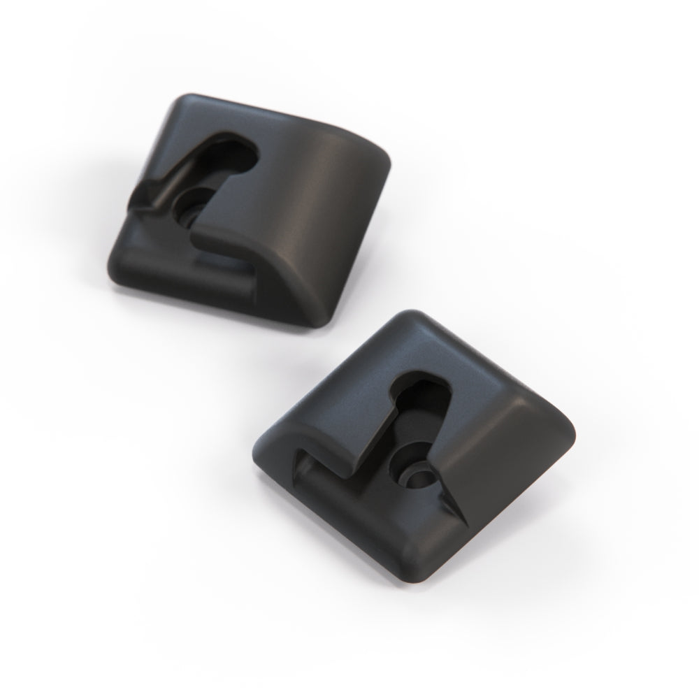 Audi 100 A6 Vertical Roller Shutter Net Rear Brackets Set of 2 Left and Right All Colours (4A9861705F & 4A9861706F) — view 5