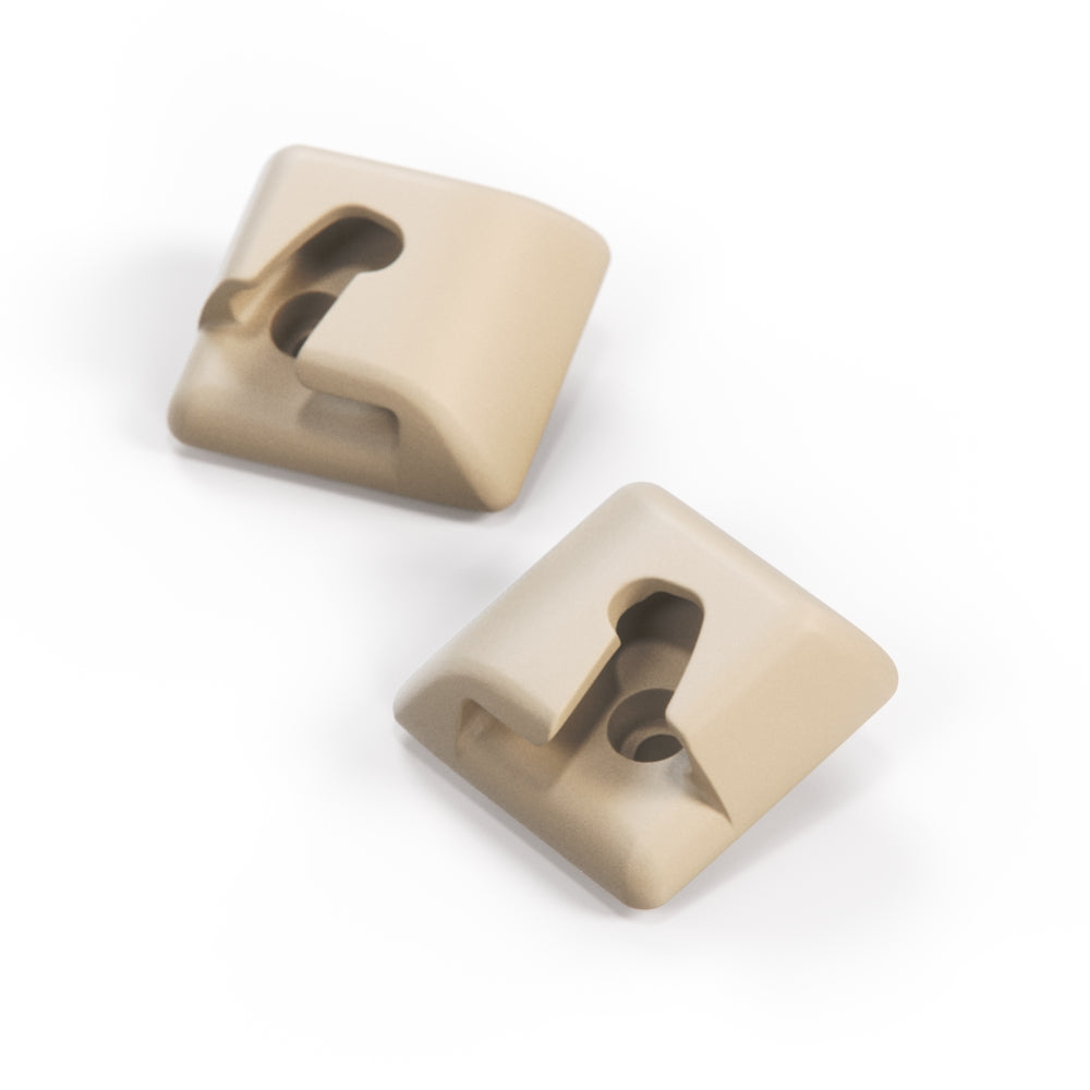 Audi 100 A6 Vertical Roller Shutter Net Rear Brackets Set of 2 Left and Right All Colours (4A9861705F & 4A9861706F) — view 7