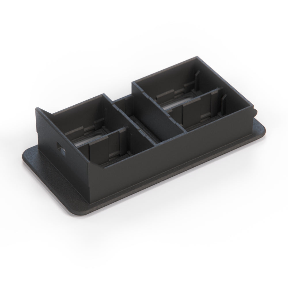 Audi 100 A6 Window Control Panel Cover Black (4A0959521) — view 3