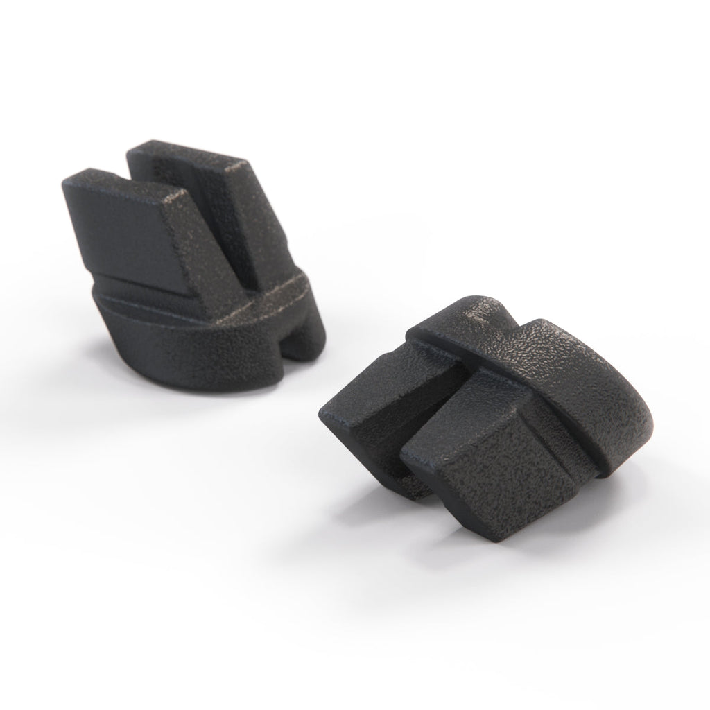 Audi 100 C1 Door Handle Stud Clip Set of 2 Black — view 2