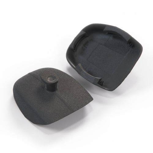 Audi 100 C1 Sun Visor Mounts Cover Set of 2 Black — view 2