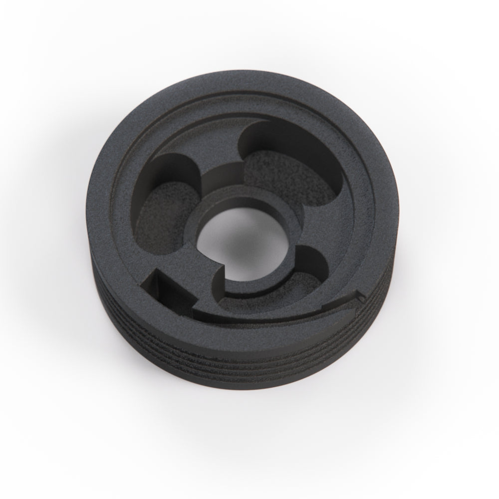 Audi 5000 Window Regulator Drum Gear Spool Repair Kit Black (443839398E / 443839398D) — view 2