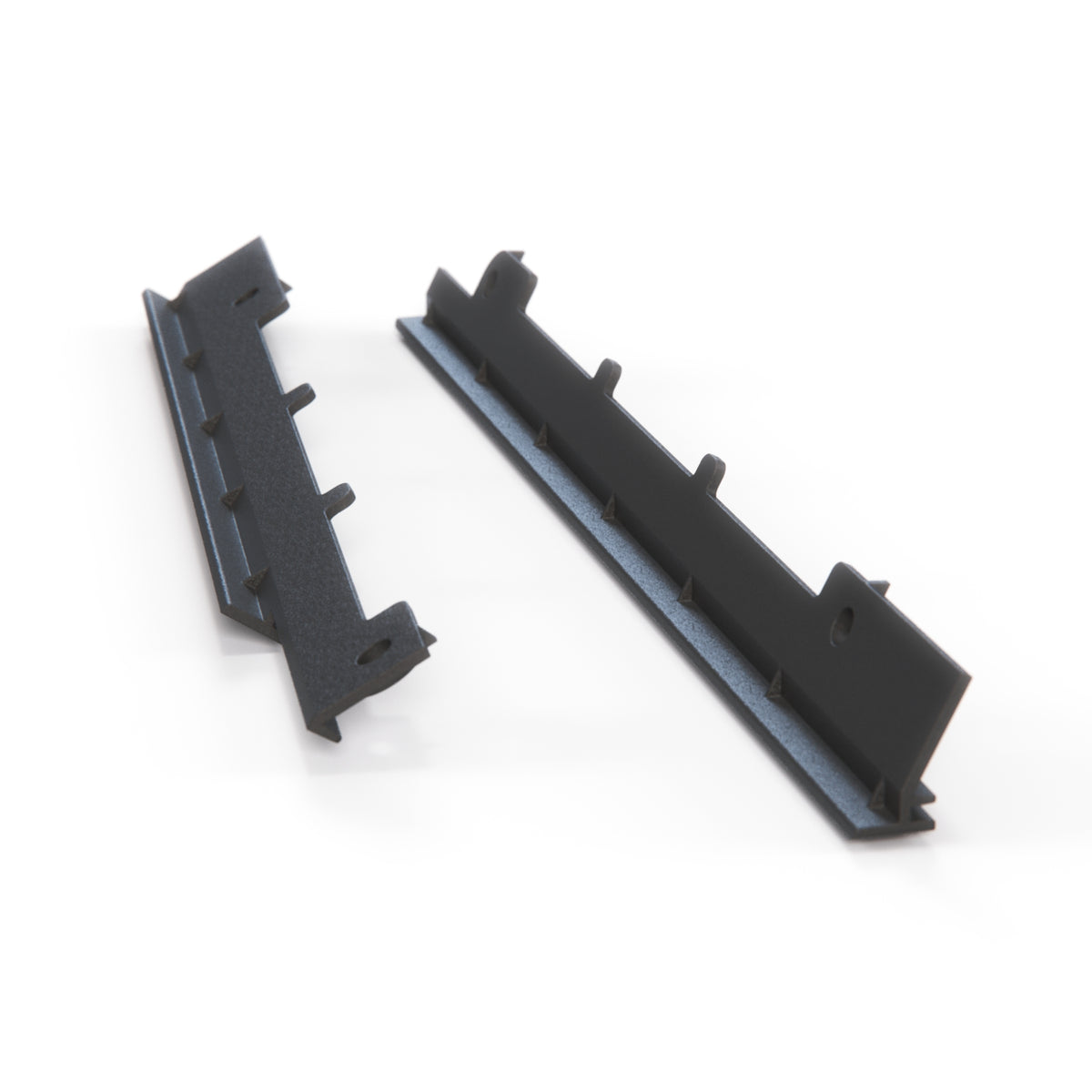 Audi 80 100 A4 A6 A8 Inner Engine AAH Cover Set of 2 Left and Right Black (078103923 & 078103924) — view 2