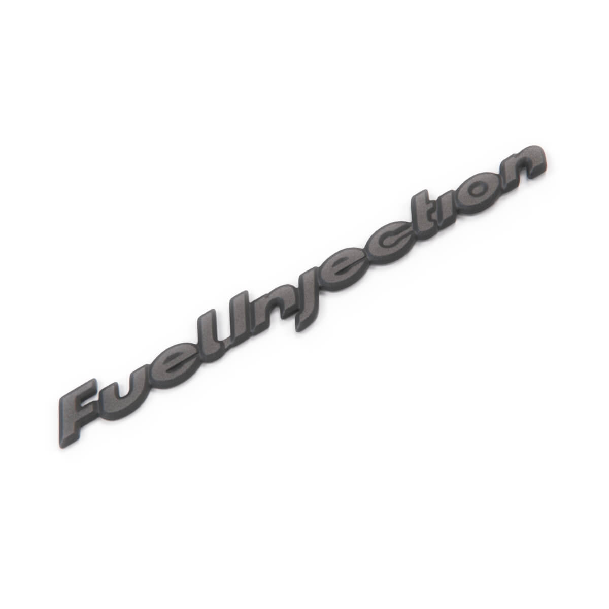 Audi 80 / 90 / 100 / 200 / 4000 / 5000 C3 “Fuel Injection” Emblem Badge Black