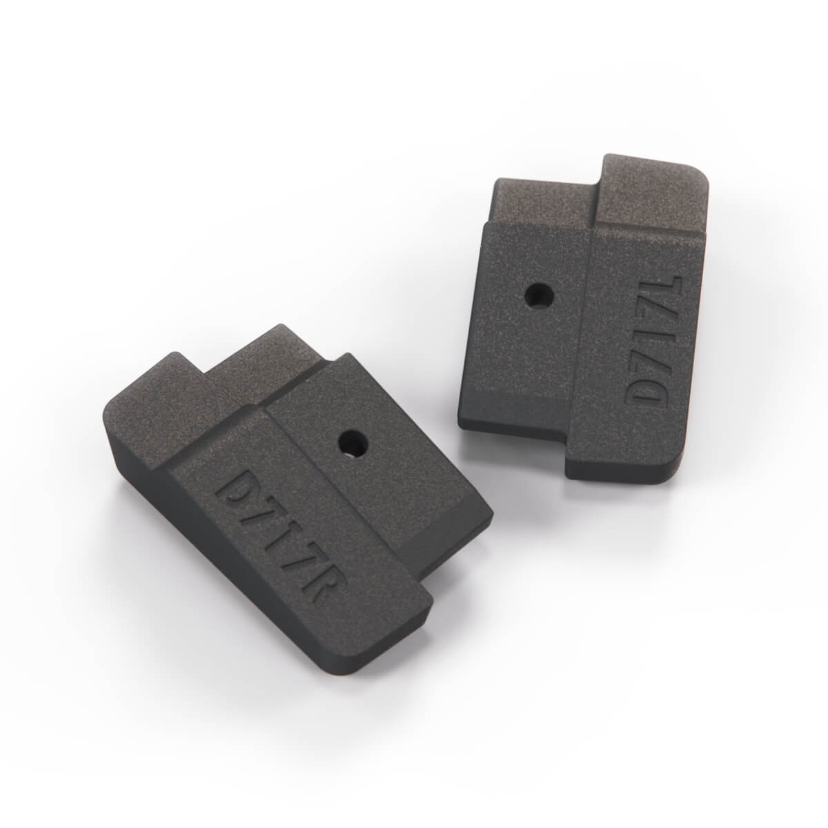 Audi 80 90 B2 Golf Mk2 Cap for Guide Rail Black Left or Right (443881347 / 443881348) — view 3