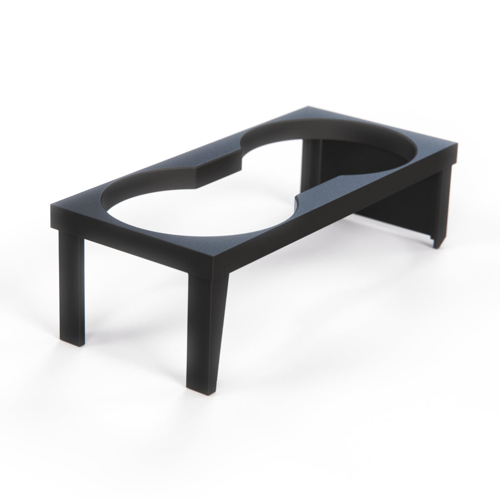Audi 80 B3/B4 Dedicated Double Cupholder Short Version Black — view 2