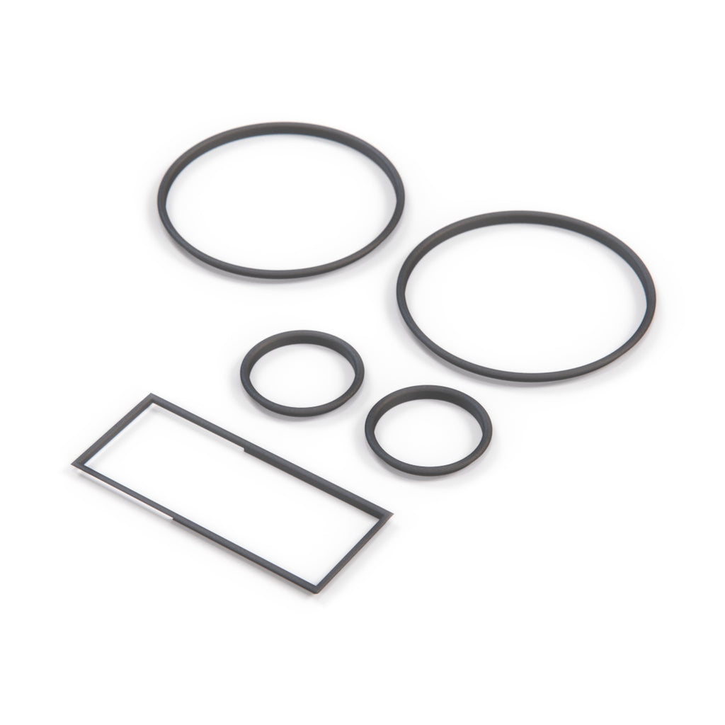 Audi 80 B3 Gauge Cluster Rings Full Set Black