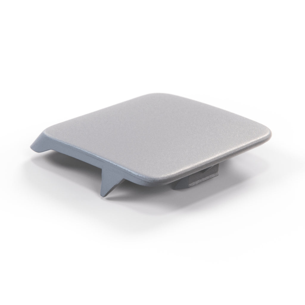 Audi A3 8P Rear Bumper Tow Hook Eye Cover Primed (8P3807441) — view 2