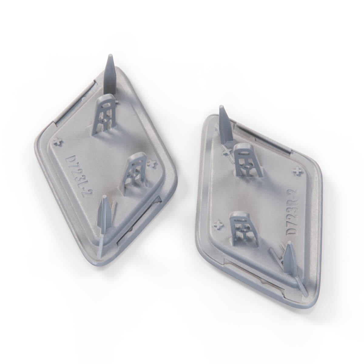Audi A4 B5 Headlight Washer Nozzle Cover Complete Set Primed Left or Right — view 3