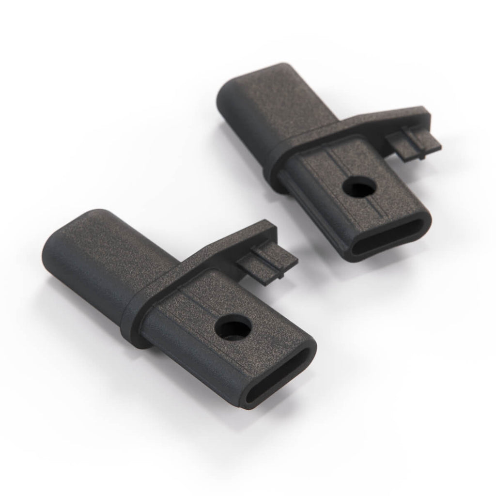 Audi A4 B5 Parcel Shelf Support Bracket Set Black Left or Right — view 3