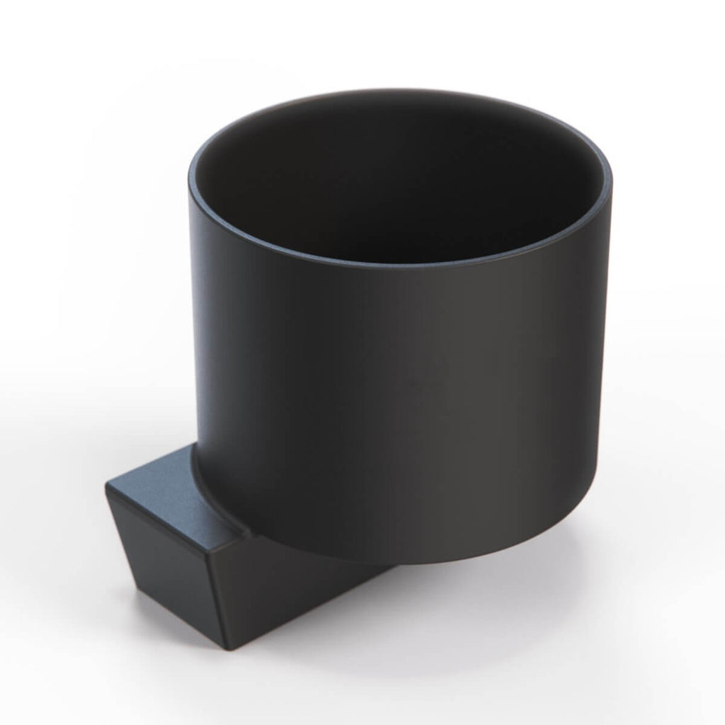 Audi A4 B5 Single Cupholder Ashtray Insert Black (8E0857989B) — view 2
