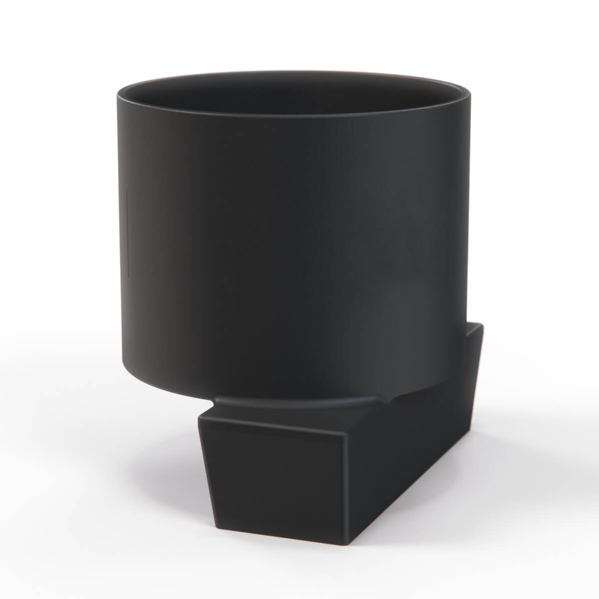 Audi A4 B5 Single Cupholder Ashtray Insert Black (8E0857989B) — view 3