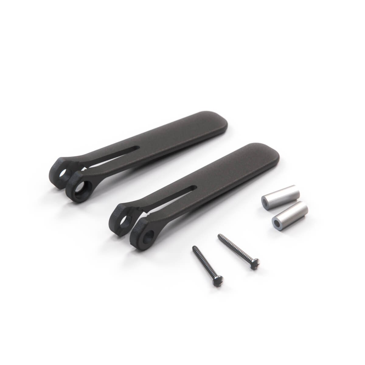Audi A4 B6 / B7 Convertible Wind Deflector Repair Levers Latch Set Black (8H0898174)