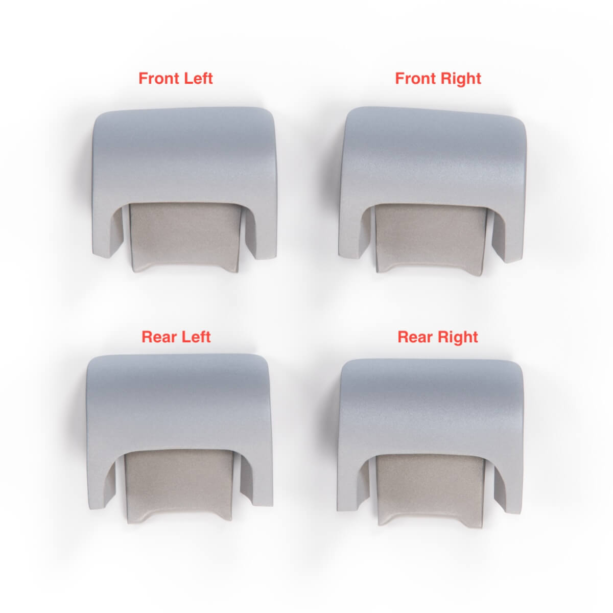 Audi A4 B6 / B7 VOTEX / MS Design Side Skirt Jacking Point Cover Primed (8E0071685) — view 4