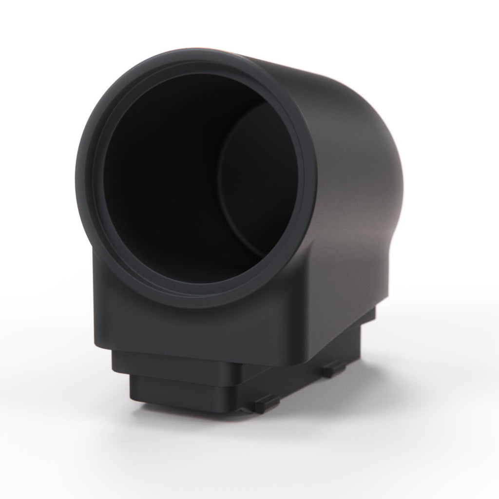 Audi A4 B6 Single 52mm Gauge Holder Defroster Vent Mount Black — view 2