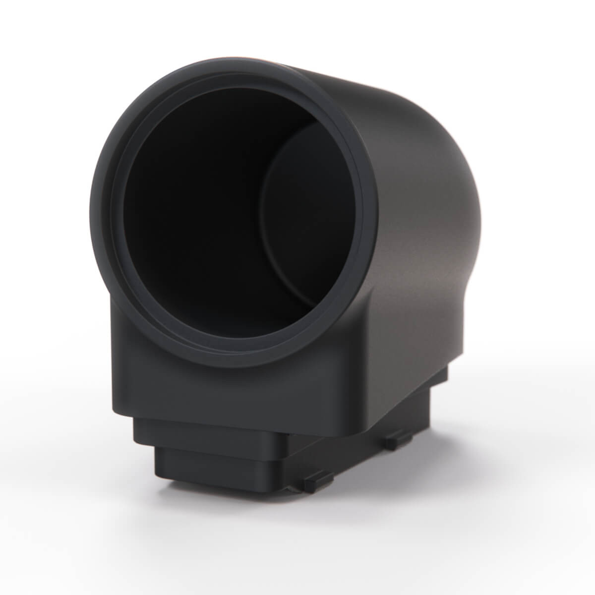 Audi A4 B6 Single 52mm Gauge Holder Defroster Vent Mount Black — view 2