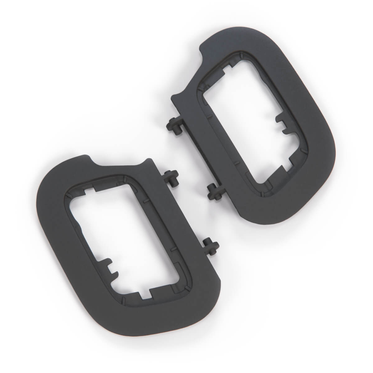 Audi A4 B8 Headlamp Washer Cover Bracket Black Left or Right — view 3