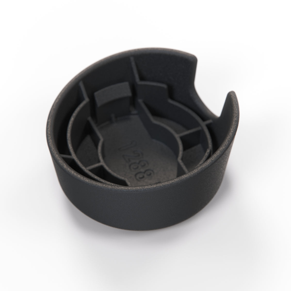 Audi A4 RS4 B7 Seat Belt Bolt Cover Left or Right Black (8H0858339 / 8H0858340) — view 3