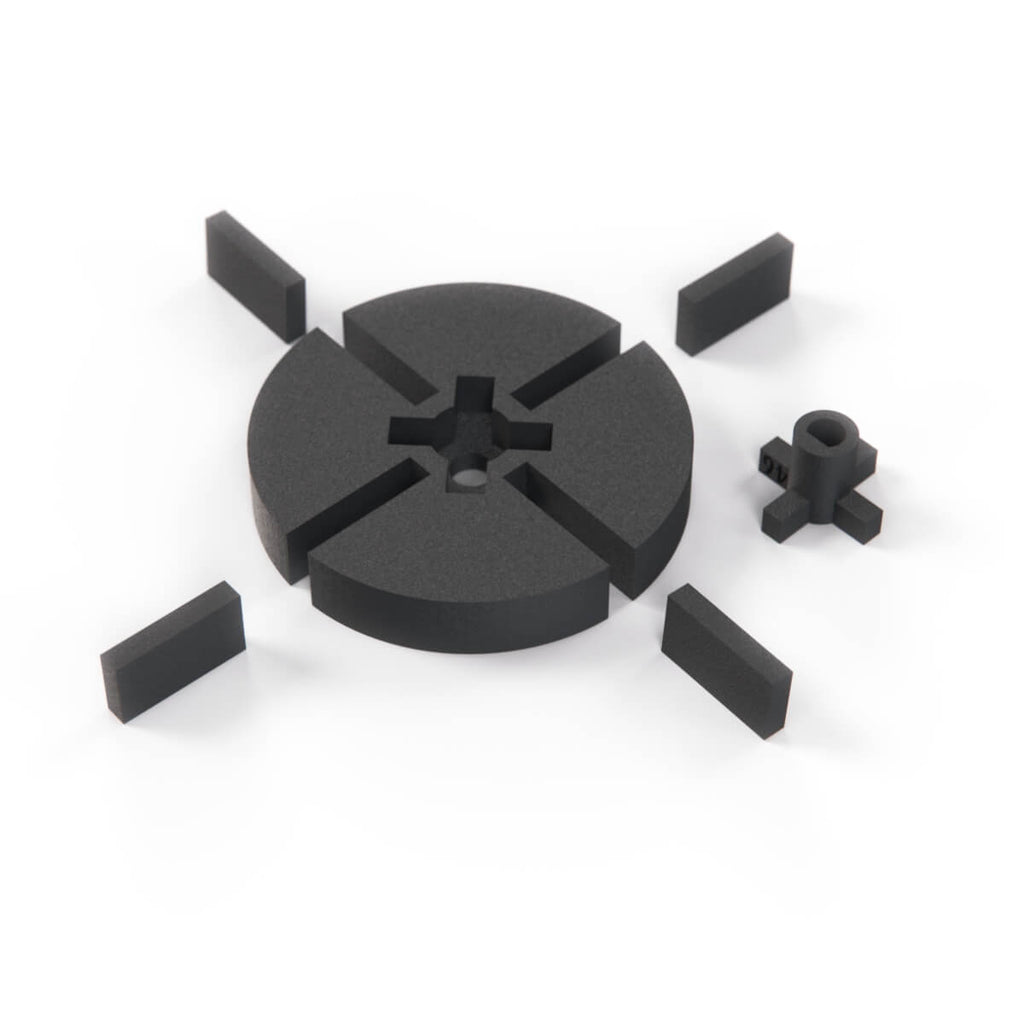 Audi A4 S4 A3 S3 Central Vacuum Pump Door Locking Repair Kit Black (8L0862257) — view 3