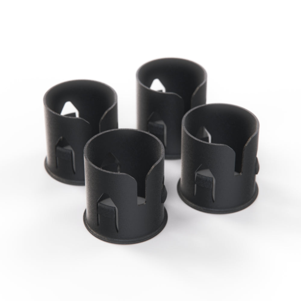 Audi A6 S6 C5 Parking Sensor Bushing Set Of 4 Black 4B3 919 261 — view 2