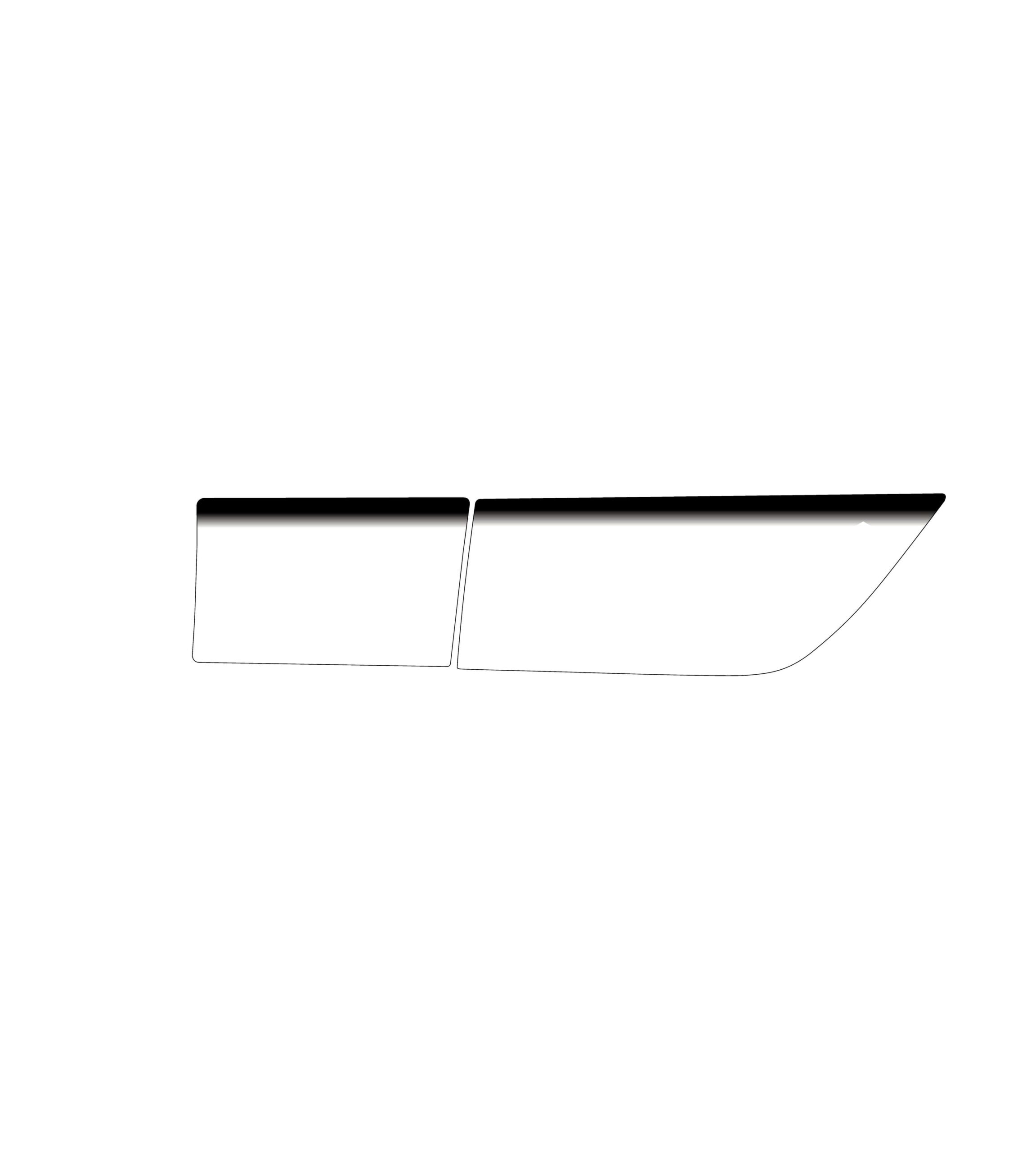 Audi A6 S6 C7 Front Fender and Door PPF Protective Film – Set of 2 Left or Right — view 3