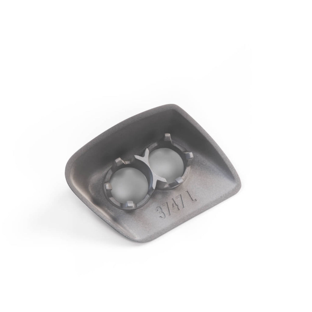 Audi A8 D2 Pre-lift Headlight Washer Cover Cap Left or Right Primed (4D0807155 / 4D0807156) — view 4