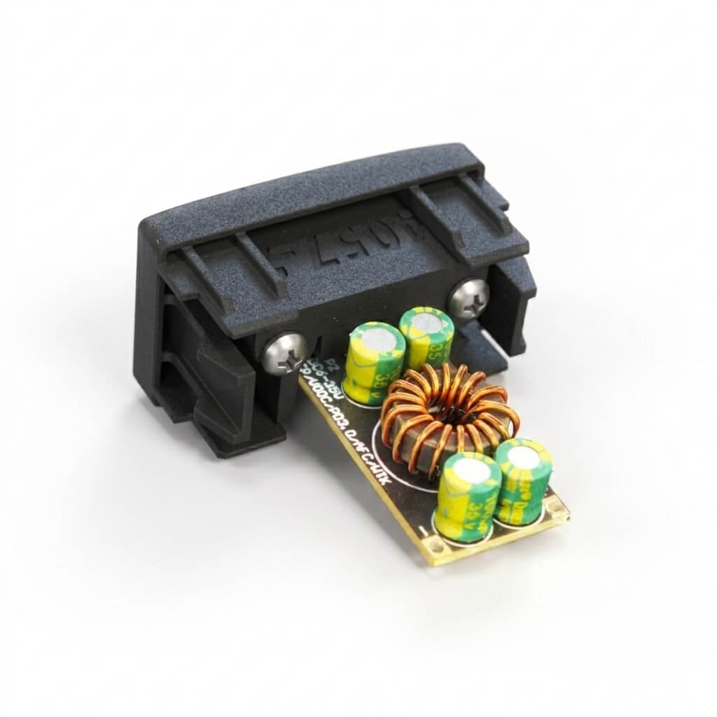 Audi A8 / S8 D2 Centre Console Switch Blank with USB Charger Black (4D0941515B) — view 3