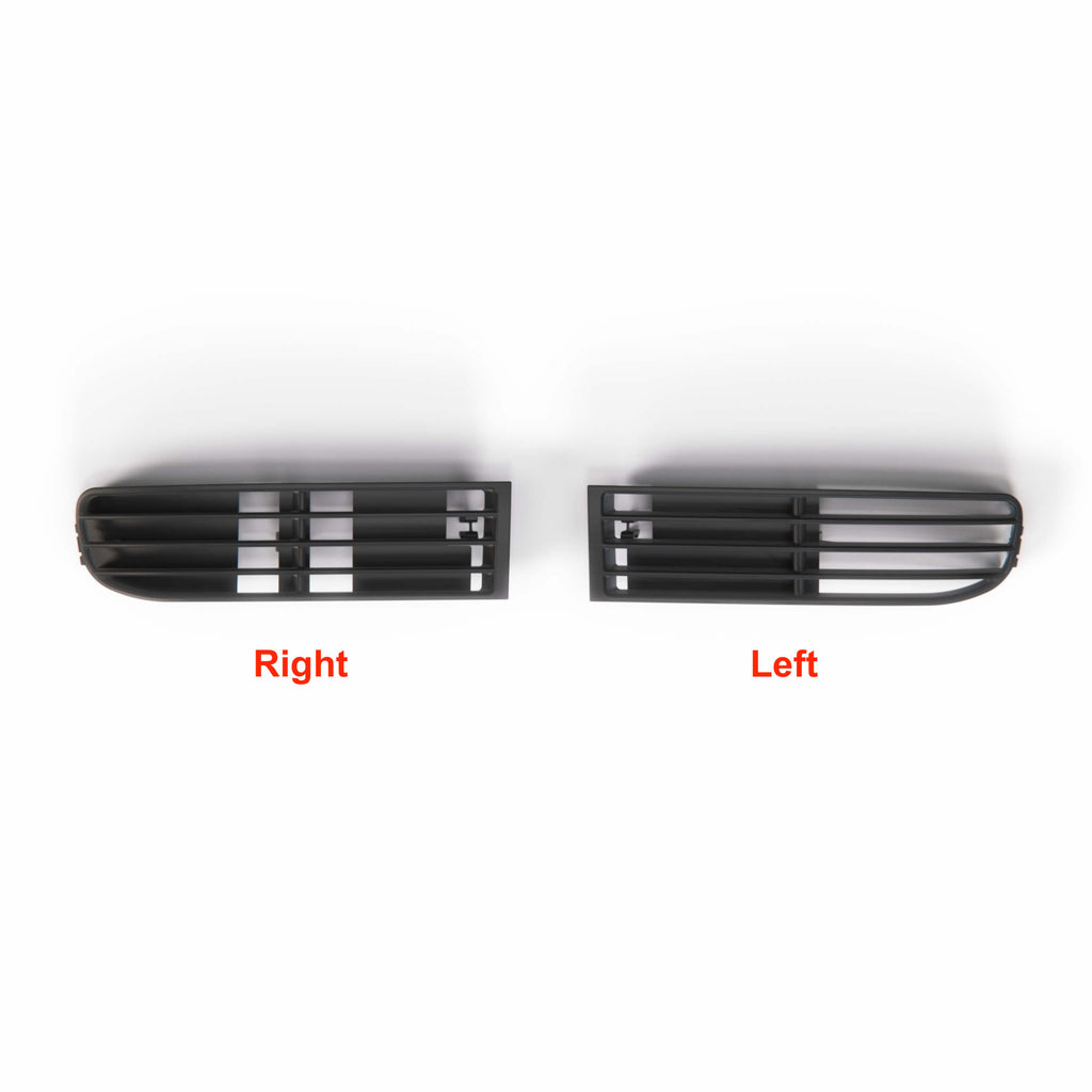 Audi S2 / Coupe / Cabrio Typ 89 Front Bumper Lower Grille Trim Left or Right Black (895853667H / 895853668H)