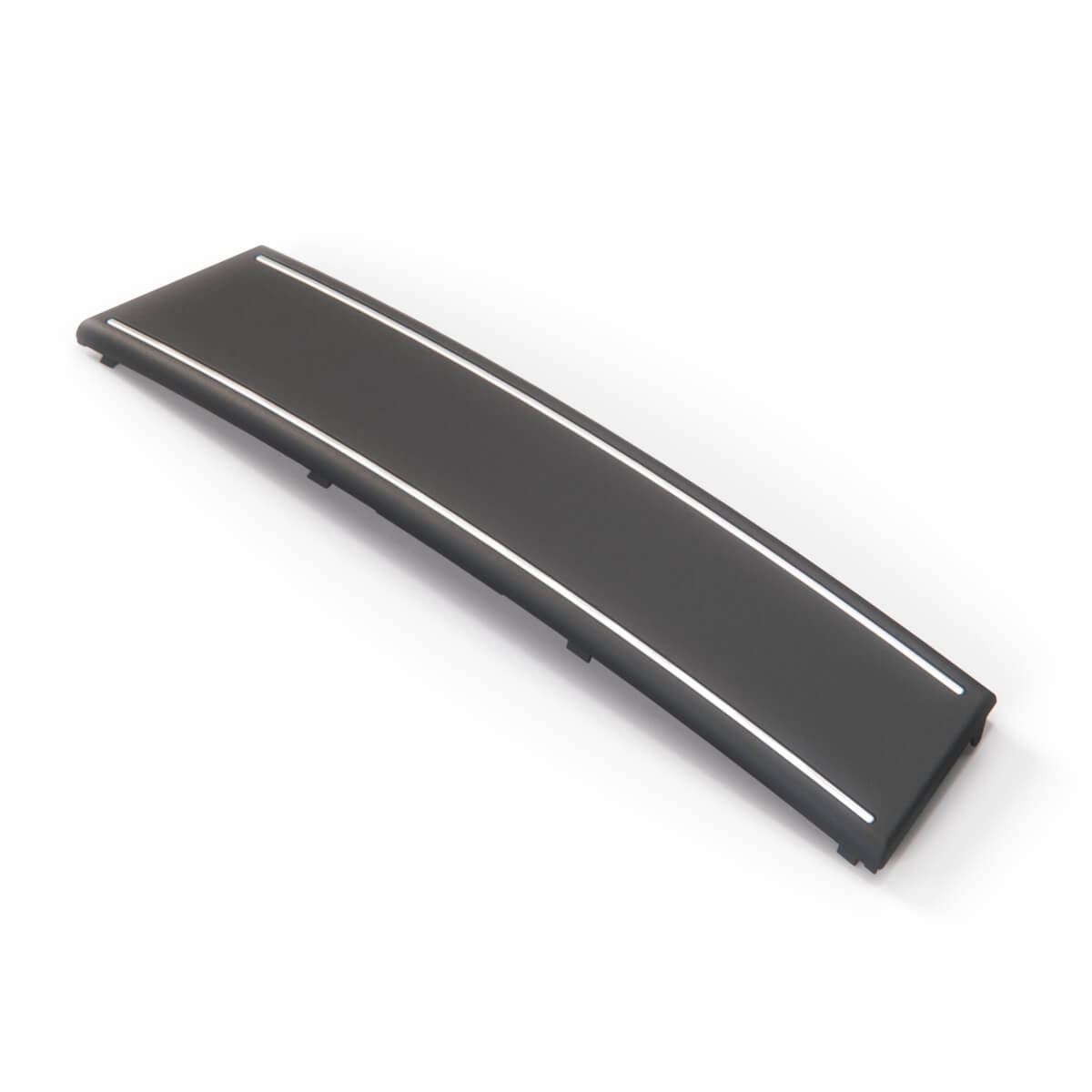 Audi S4 / RS4 B7 Front Bumper Grille License Plate Smooth Trim 3 Colours (8E0807287C) — view 5