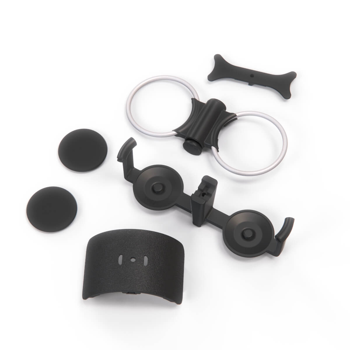 Audi TT 8N Centre Console Double Cup Holder Black / Silver 8N0863274 + (8N0862531) — view 2