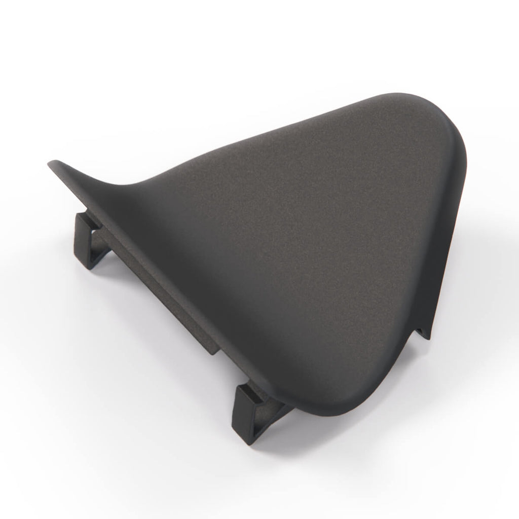 Audi TT Mk1 Boot Lock Latch Cover Trim Panel Black (8N8827519A) — view 2