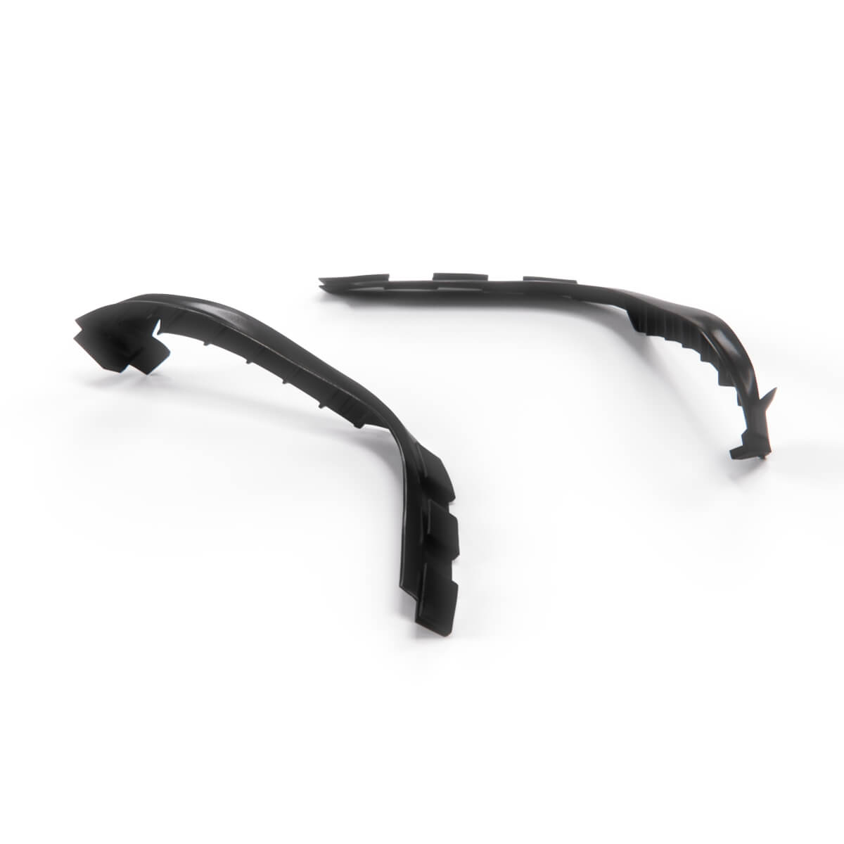 Audi V8 D11 Front Headlight Rubber Seal Gasket Set of 2 Black (441823737D / 441823738D) — view 2